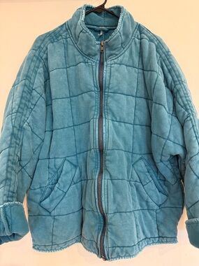 We the Free Quilted Zip-Front Jacket